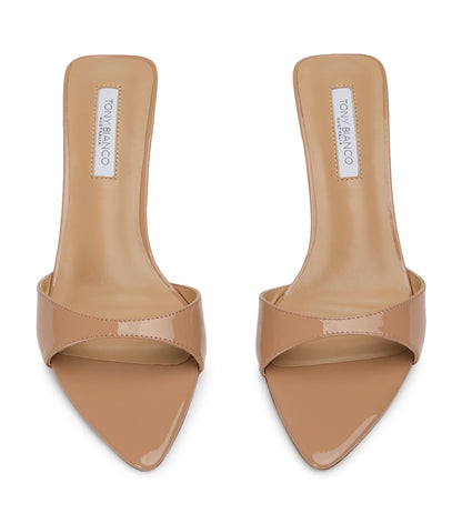 Fiesta Nude Patent Heels | Tony Bianco