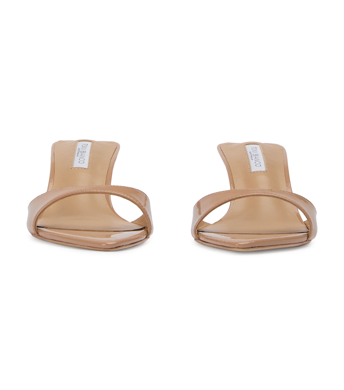 Fiesta Nude Patent Heels | Tony Bianco