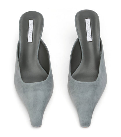 Juniper Steel Suede | Tony Bianco