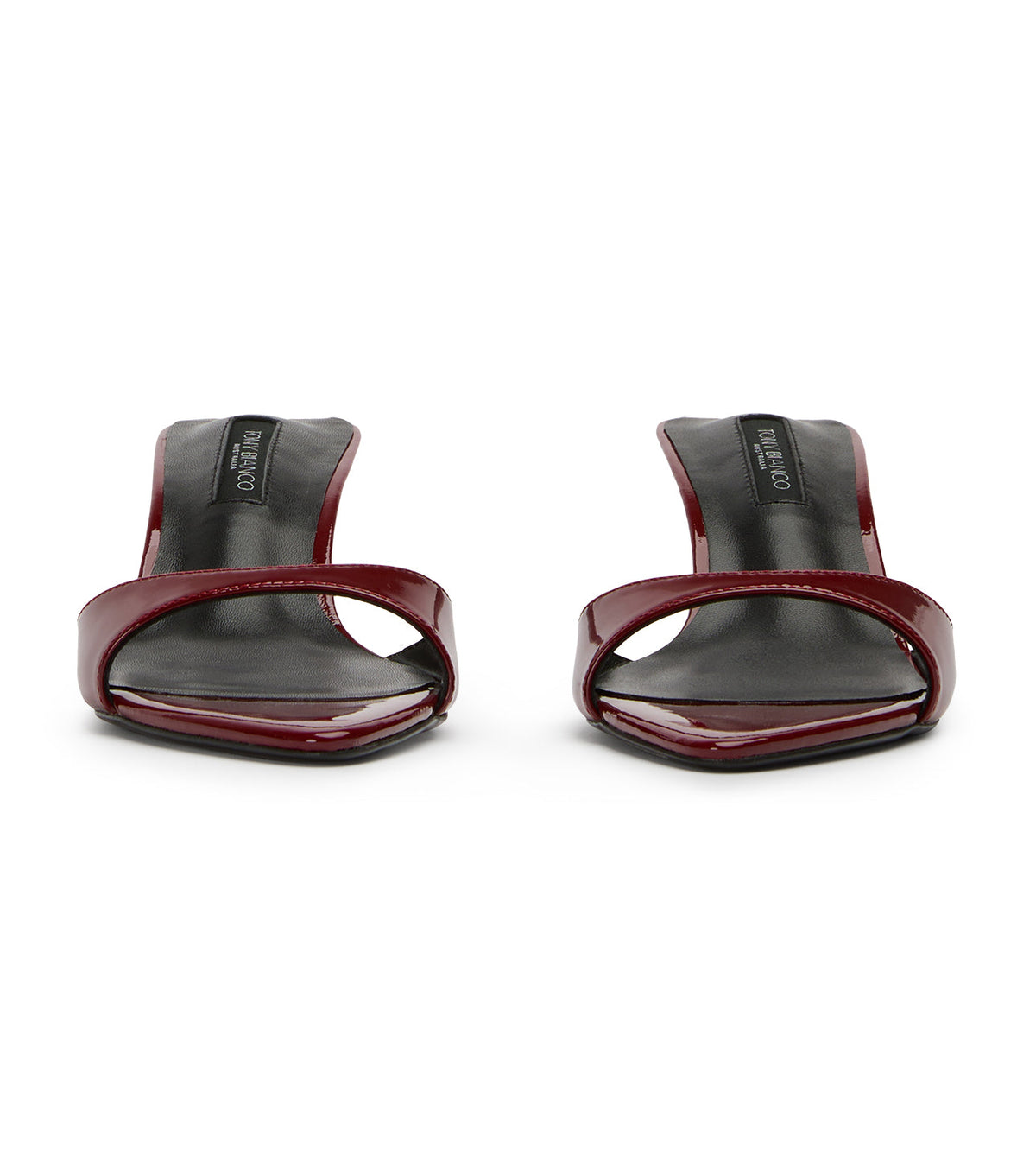 Fiesta Bordeaux Patent Heels | Tony Bianco
