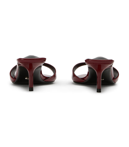 Fiesta Bordeaux Patent Heels | Tony Bianco