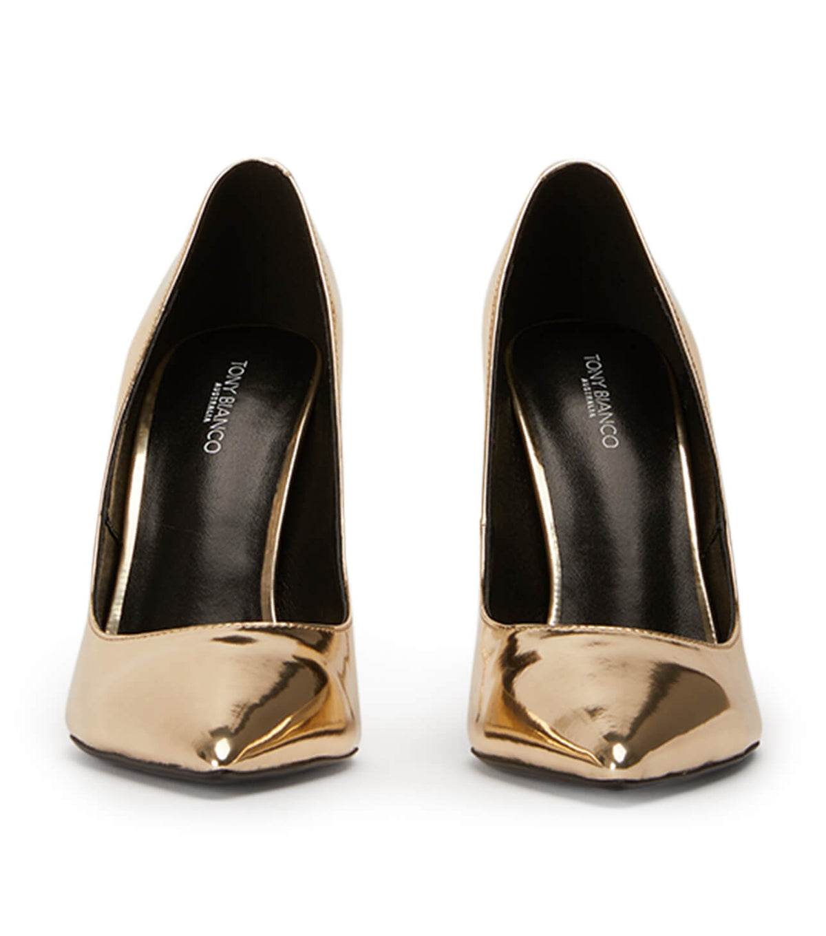Anja Gold Shine Heels | Tony Bianco