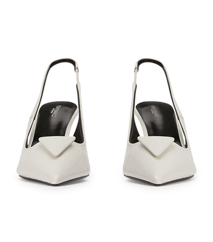 Bertie White Hi Shine Heels | Tony Bianco
