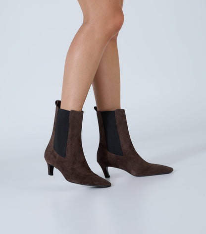 Eloise Espresso Suede | Tony Bianco