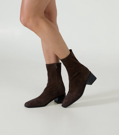 Remi Espresso Suede | Tony Bianco