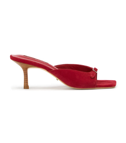 Rada Scarlet Suede | Tony Bianco
