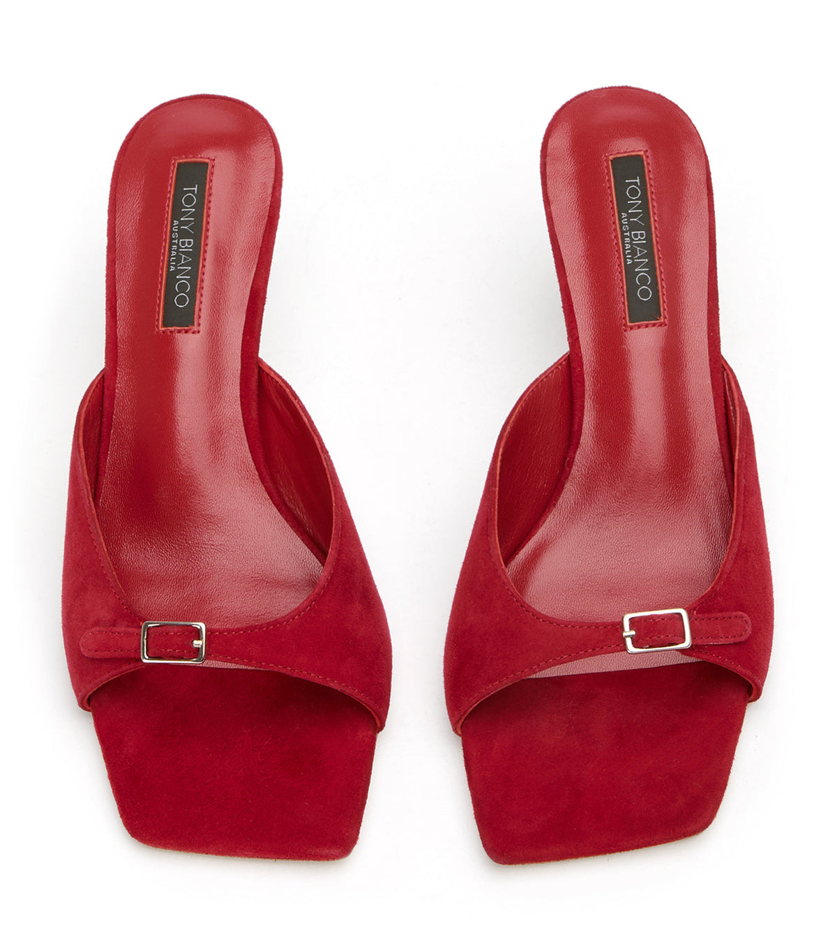 Rada Scarlet Suede | Tony Bianco