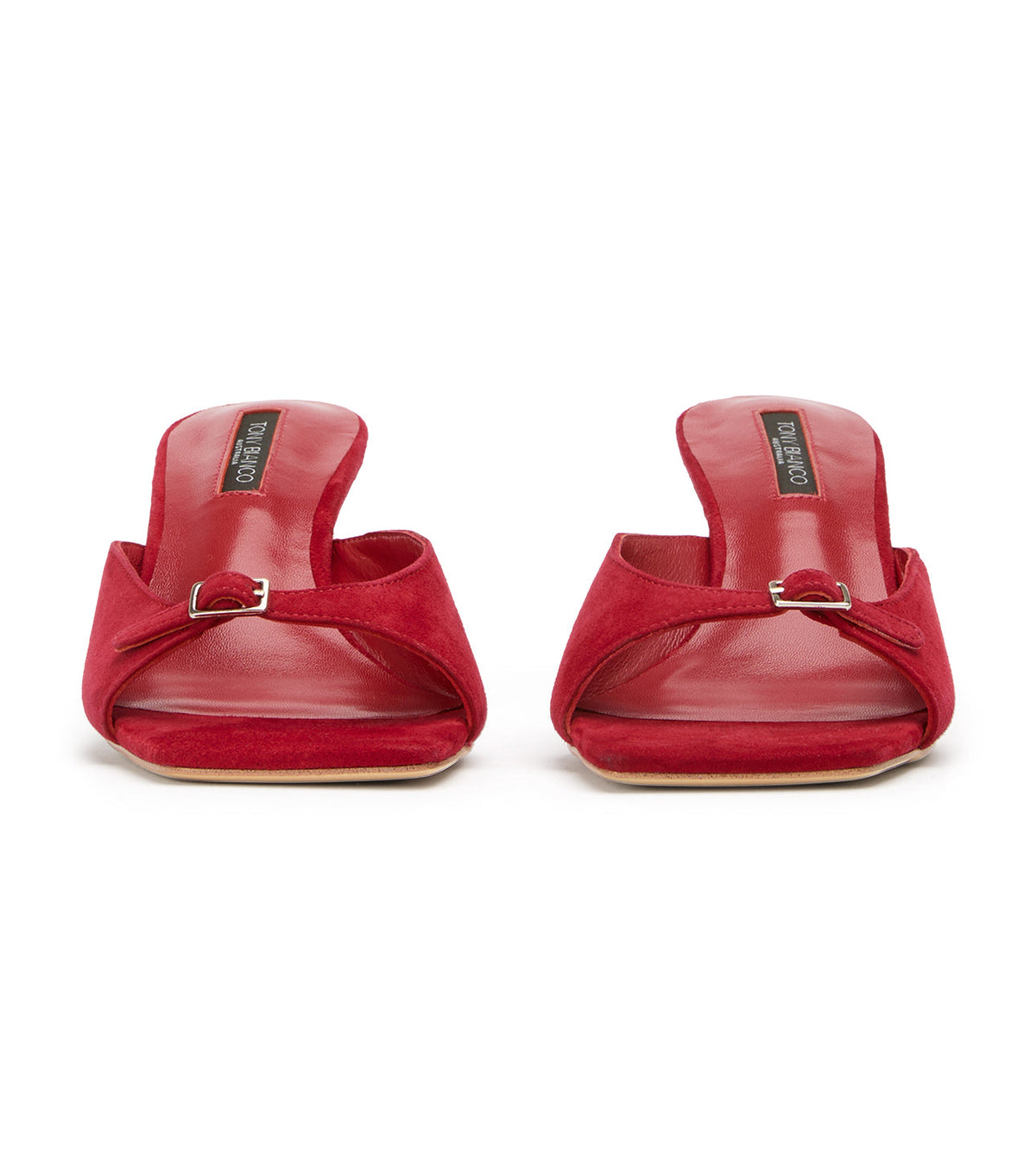 Rada Scarlet Suede | Tony Bianco